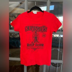 Horror movie Nightmare on Elm street Freddy Krueger t shirt S
